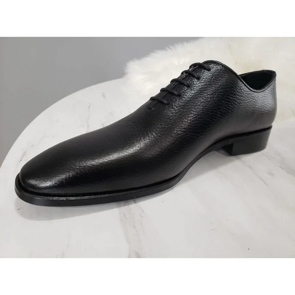NEW NO BOX SZ 10 VELLAPAIS NEWARK WHOLECUT OXFORD SHOES MENS BLACK DRESS LOAFERS
